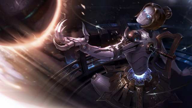 Picture showing Orianna in League of Legends.