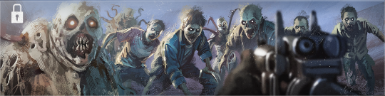 A close-up shot of zombies in a Black Ops 6 Calling Card