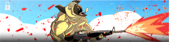 A pug shooting a gun in a Black Ops 6 Calling Card