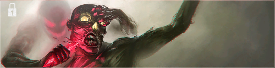 A close-up zombie with a red face in a Black Ops 6 Calling Card