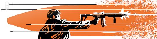 A person wielding a gun in a Black Ops 6 Calling Card