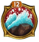 crashing waves symbol