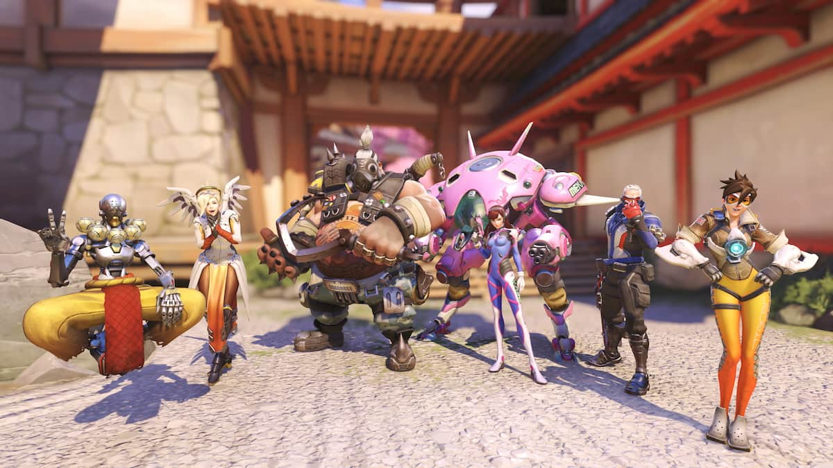 Overwatch Classic image featuring 2016 team comp and map