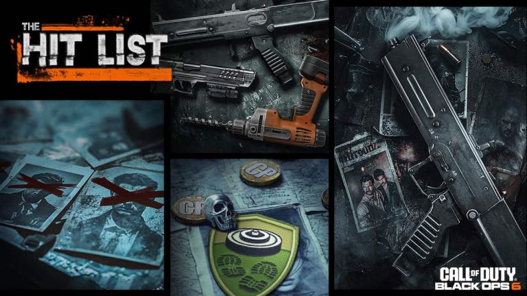 Key art for The Hit List event in Black Ops 6 multiplayer