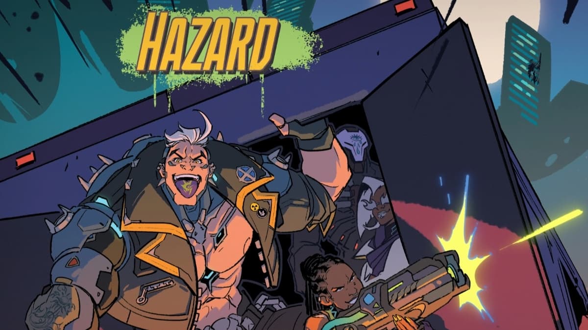 A screenshot of Hazard's OW2 comic, Tear It Down