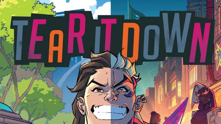 Hazard OW2 comic cover 'Tear it Down'