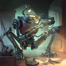 junkyard repairbot