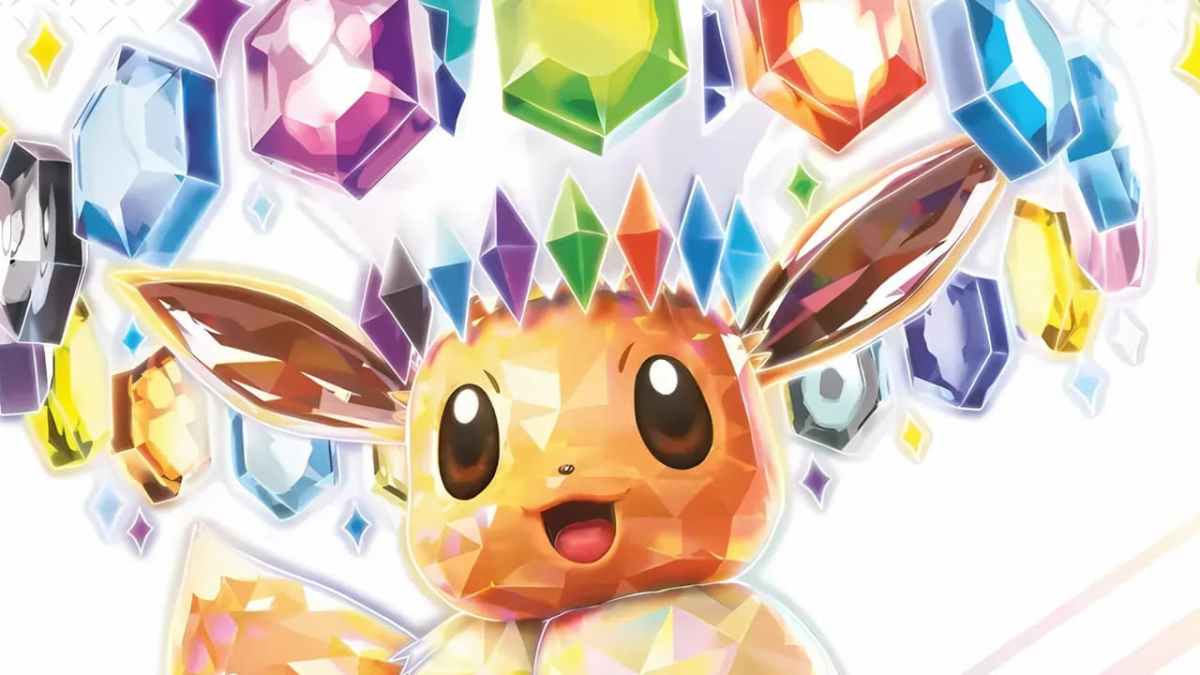 eevee pristmatic evolutions key art