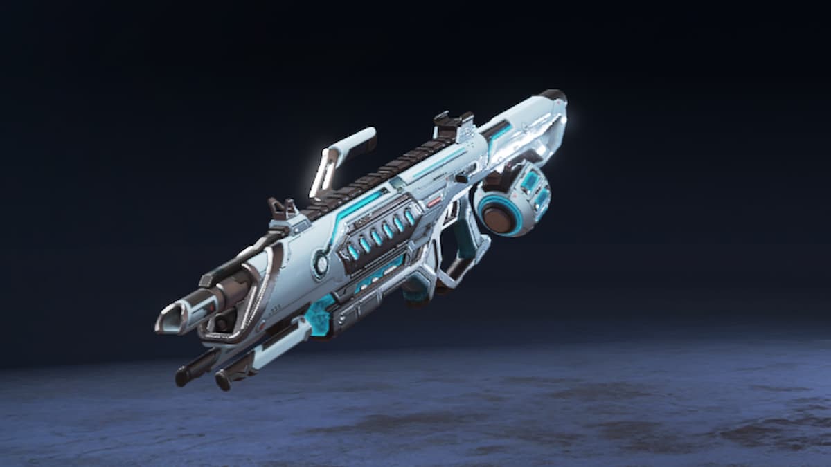 The Lethal Dose skin for the Rampage gun in Apex Legends