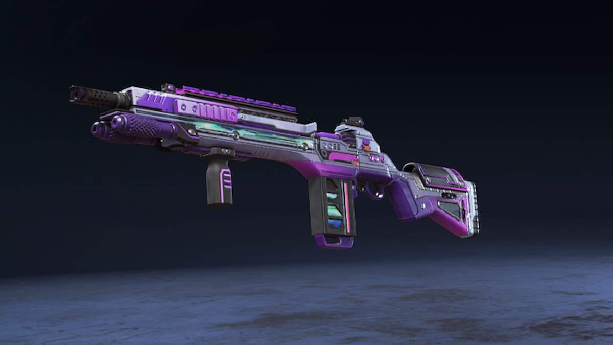 The Void Scout skin for the G7 Scout gun in Apex Legends.