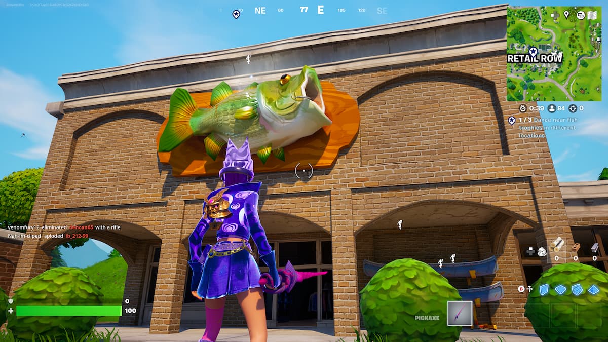 the huge trophy fish in retail row fortnite og