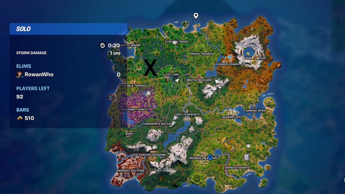 where to find the giant turtle in fortnite