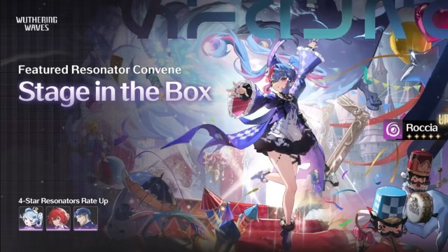 Wuthering Waves Stage in the Box resonator convene for Roccia in 2.0
