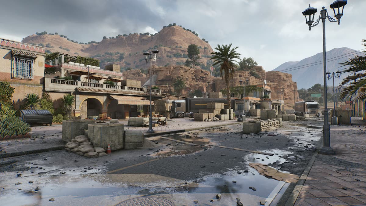 Desert map in Delta Force
