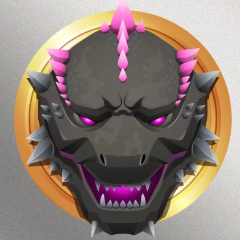 The Godzilla Medallion in Fortnite. 