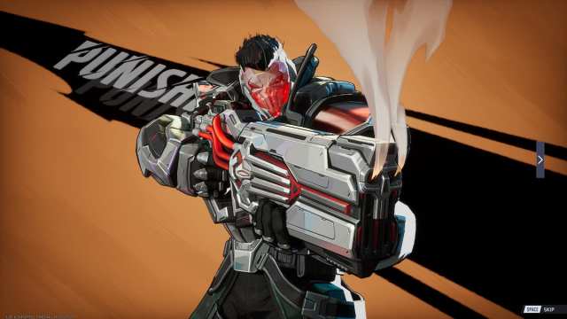 THe Punisher's Punisher 2099 skin in Marvel Rivals
