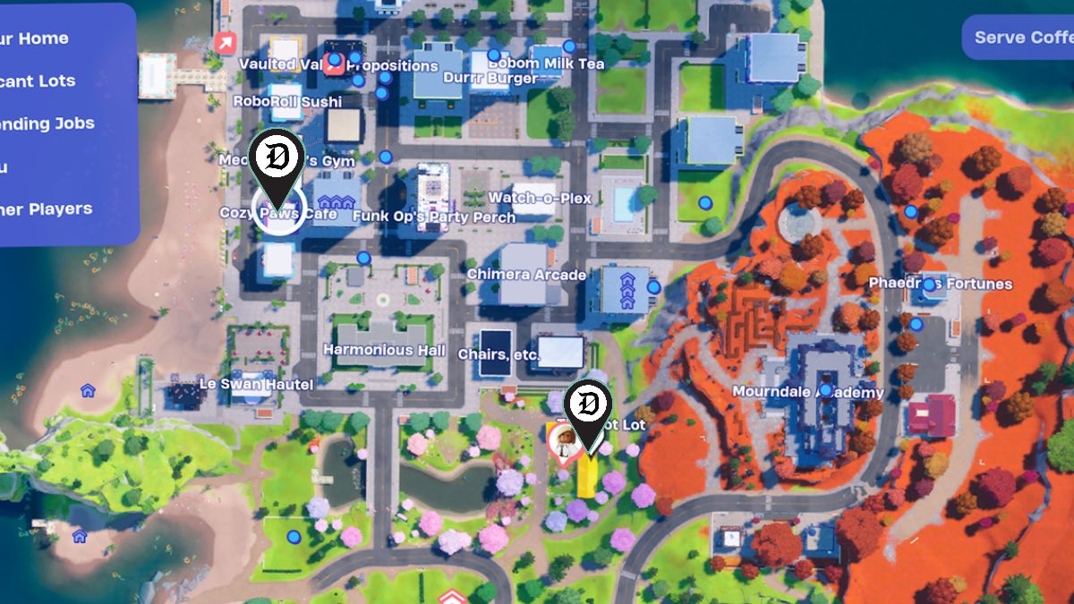 locations of petting animals in lego fortnite brick life