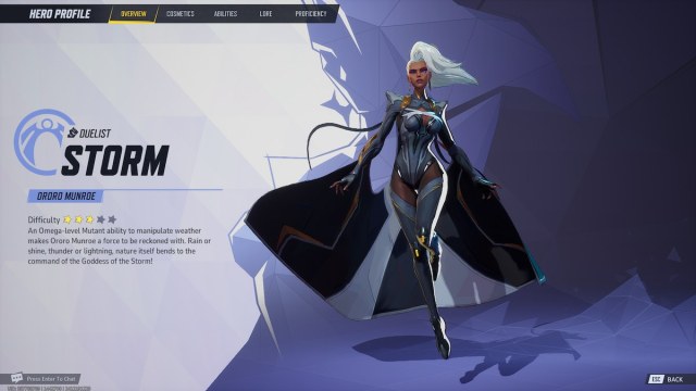 Storm in Marvel Rivals