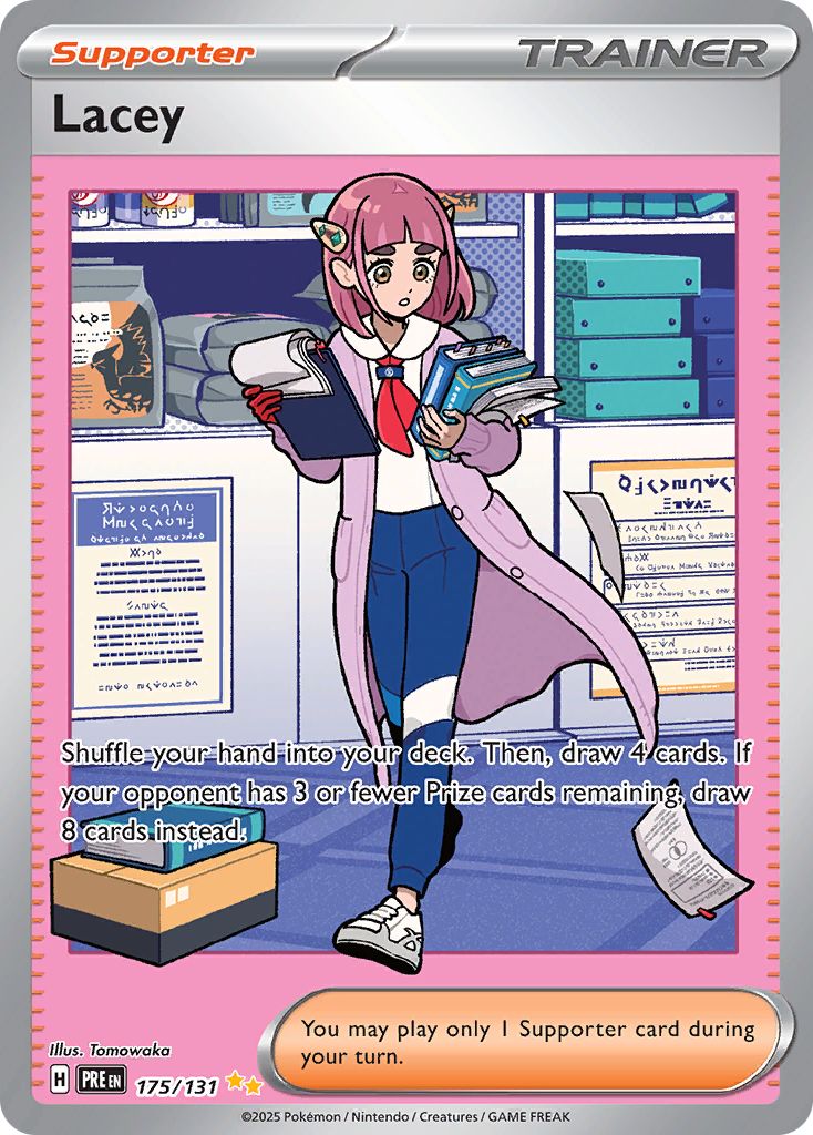 Lacey Pokémon card.