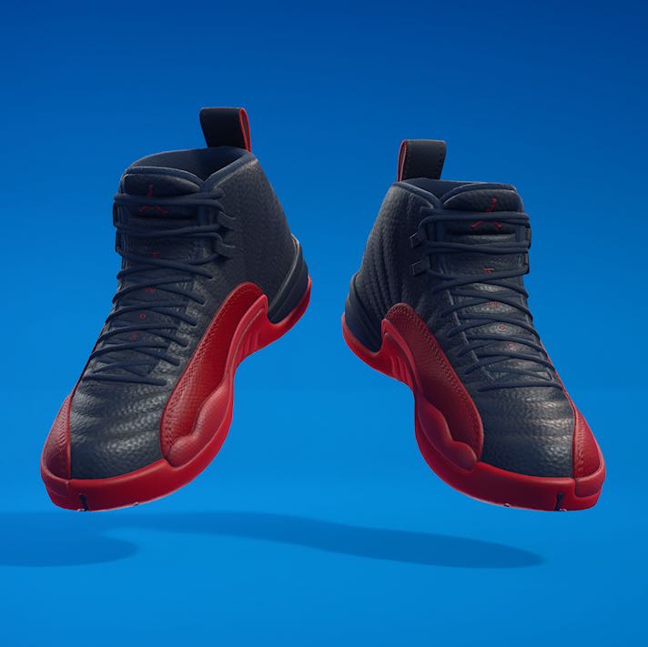black and red kicks