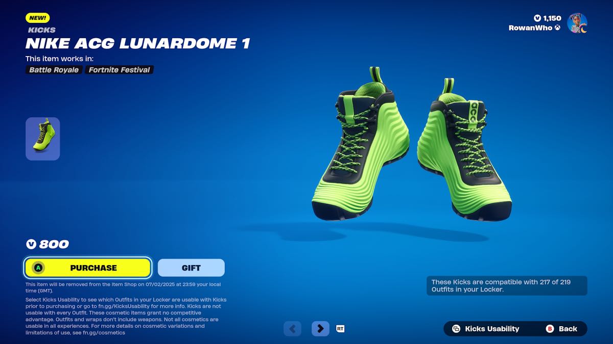 green black kicks
