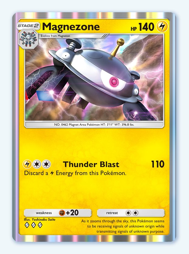 Magnezone from Space-Time Smackdown in Pokemon TCG Pocket.