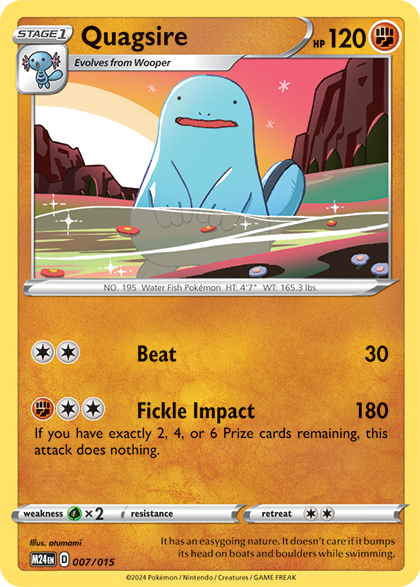 Quagsire from the 2025 McDonalds set