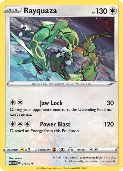 Rayquaza from the 2025 McDonalds set