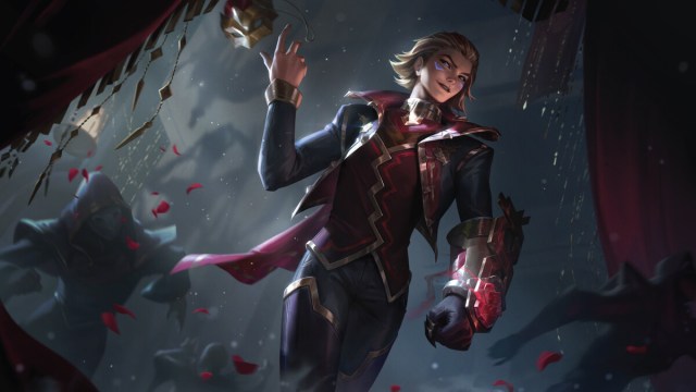 Masque of the Black Rose Ezreal will be the paid skin available in the LoL store.