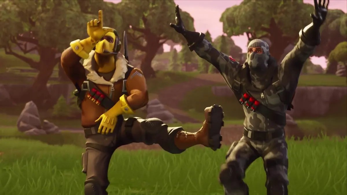 characters dancing in fortnite