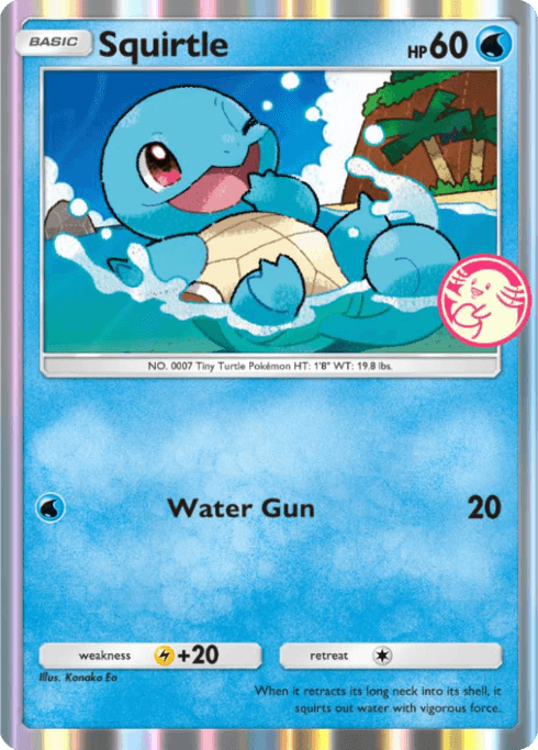Squirtle Pokémon TCG Pocket card.