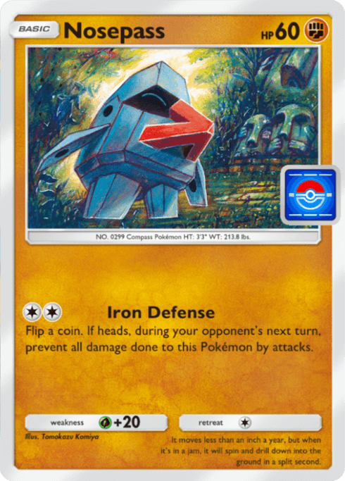 Noesepass Pokémon TCG Pocket card.
