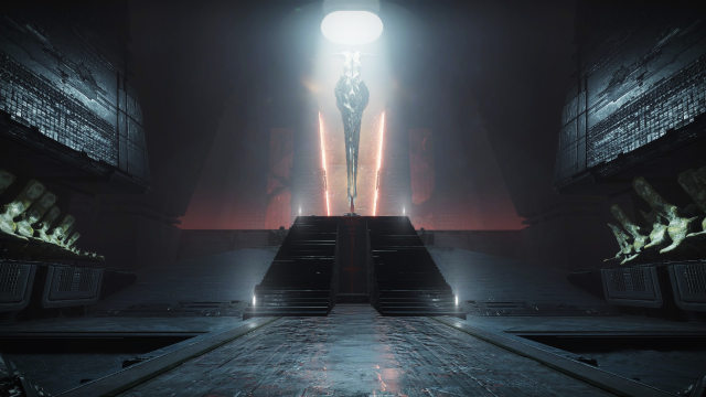 A gargantuan knife that looks made from bone, which Oryx used to make the Tablets of Ruin.