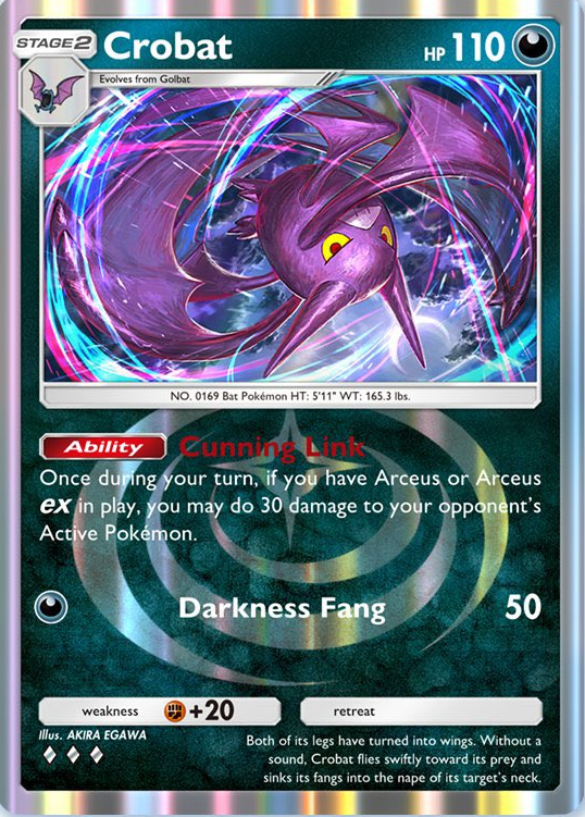 Crobat from Triumphant Light in Pokemon TCG Pocket