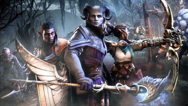 Picture showing Dragon Age Veilguard which focused too much on DEI in gaming.