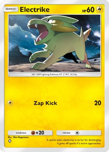 Electrike from Triumphant Light in Pokemon TCG Pocket