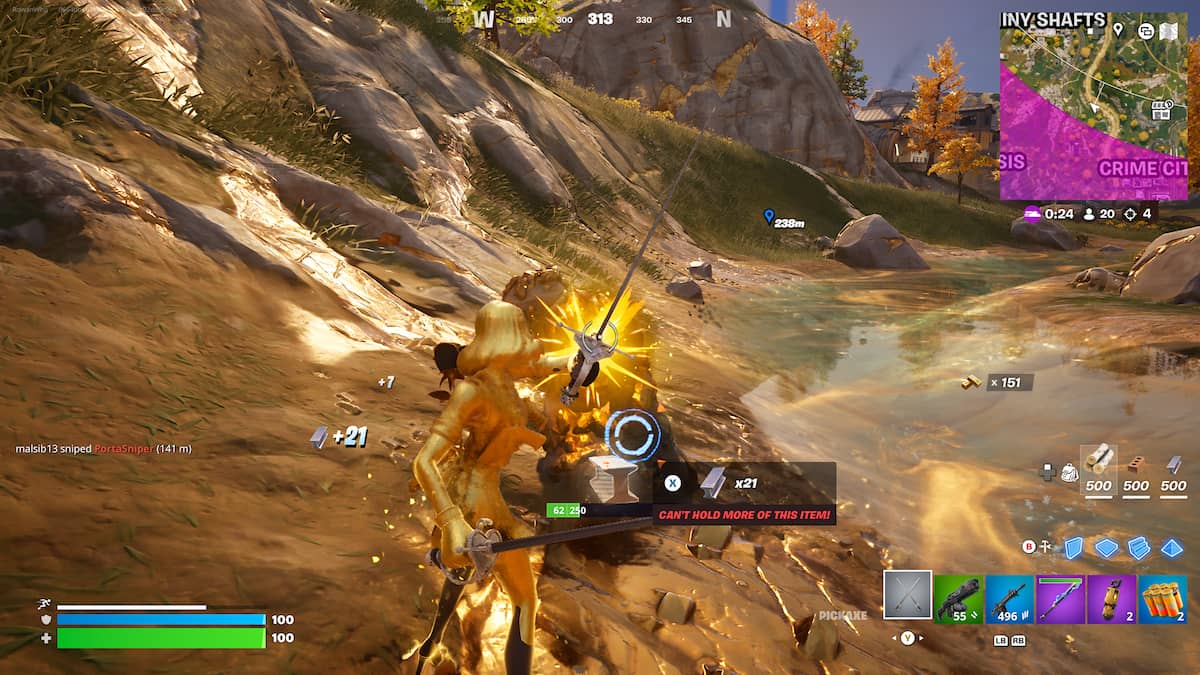 getting lots of gold in fortnite