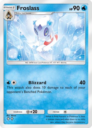 Froslass from Triumphant Light in Pokemon TCG Pocket