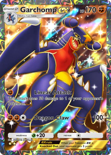Garchomp from Triumphant Light in Pokemon TCG Pocket