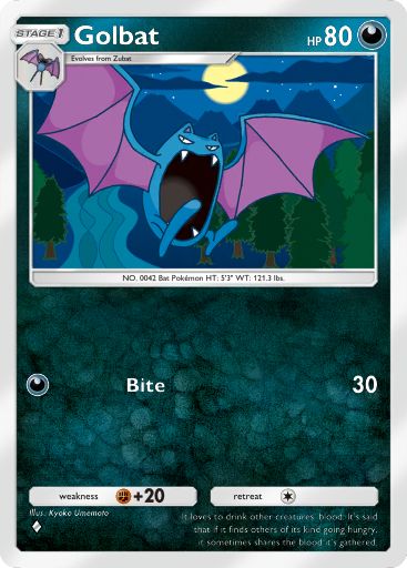 Golbat from Triumphant Light in Pokemon TCG Pocket