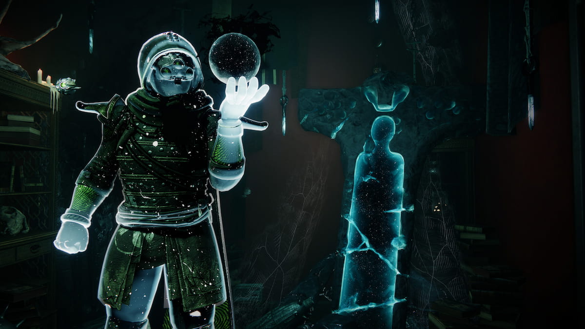 A guardian stands by the Shaping Slab in Destiny 2.