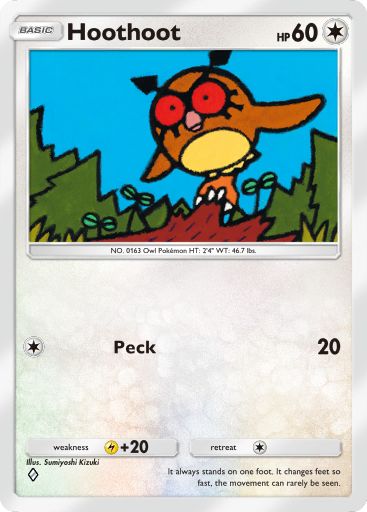 Hoothoot from Triumphant Light in Pokemon TCG Pocket