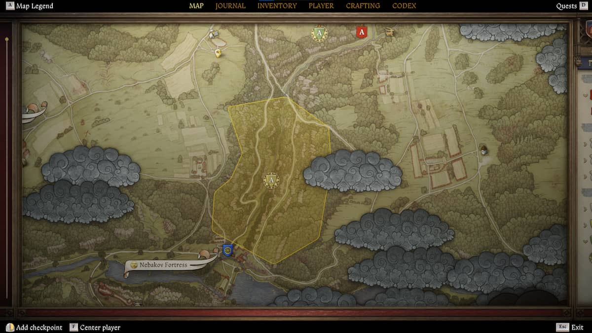 Finding Canker and his gang in Kingdom Come 2