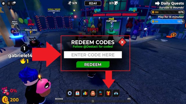 How to redeem Animatronic Nights codes