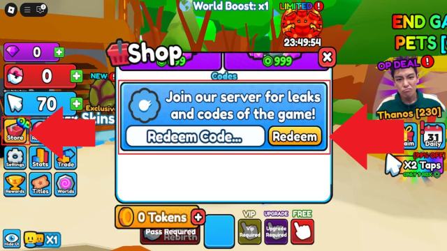 How to redeem Clicking Masters codes