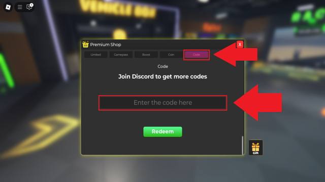 How to redeem Race RNG codes