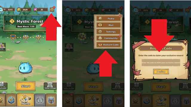 How to redeem Slime Castle codes