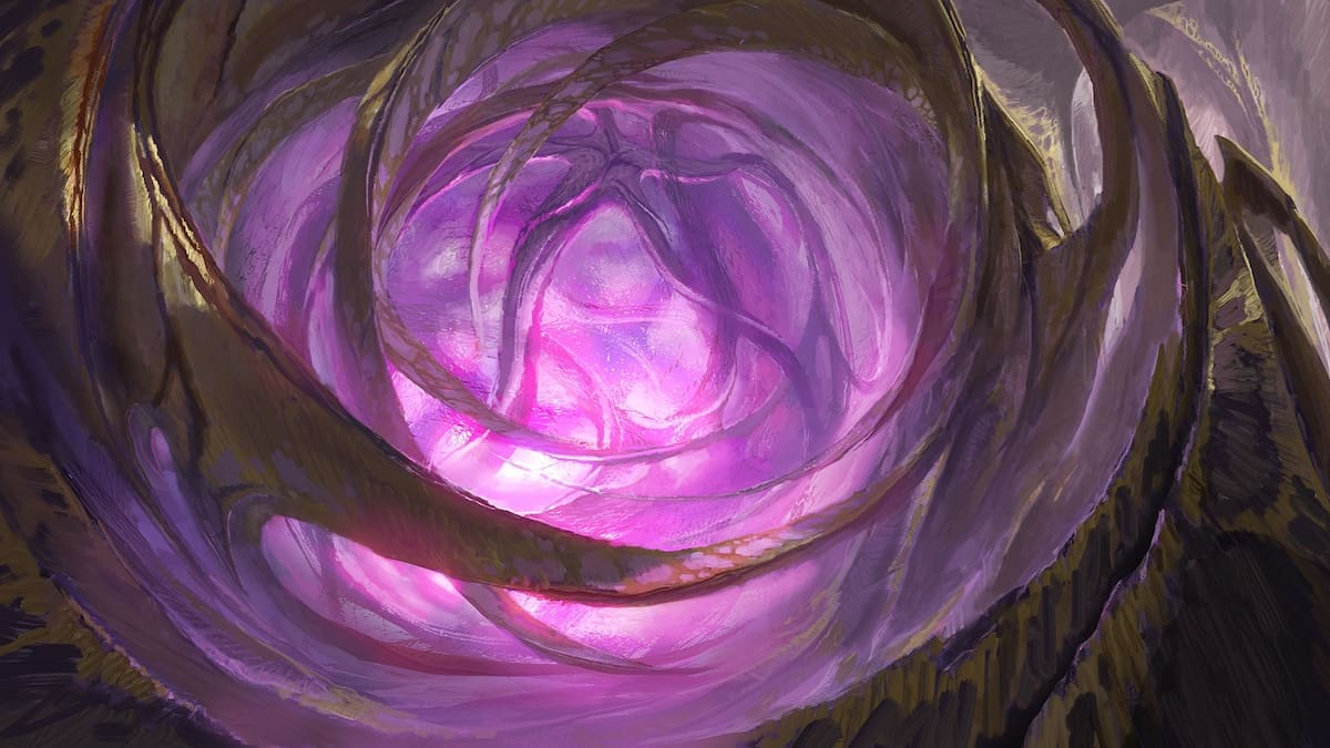 Picture showing Kha'Zix's home Void in League of Legends.