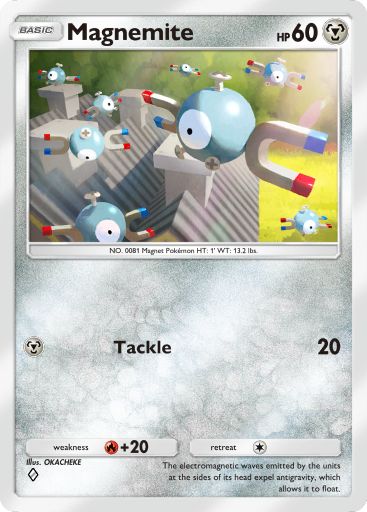 Magnemite from Triumphant Light in Pokemon TCG Pocket