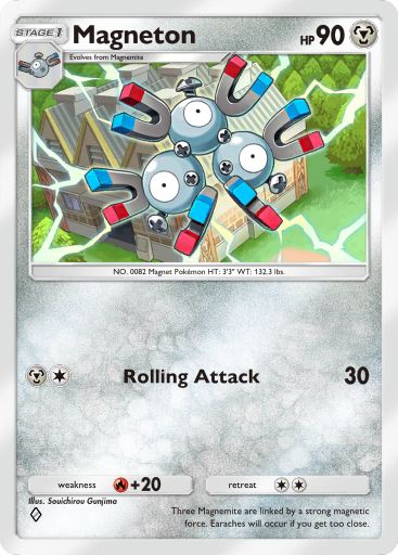 Magneton from Triumphant Light in Pokemon TCG Pocket